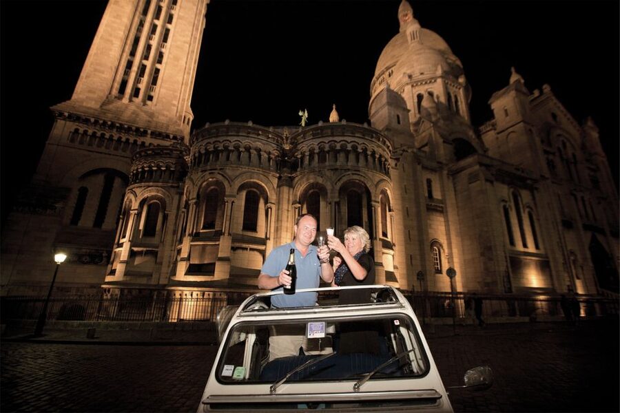 Private tour of Paris by Night with Champagne - Champs Elysees and the Arc de Triomphe