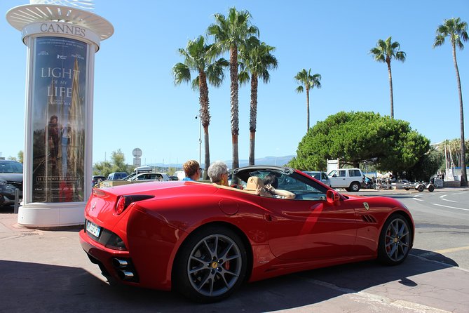 Private Tour on the Roads of Cannes by Ferrari - Meeting your guide on the Croisette