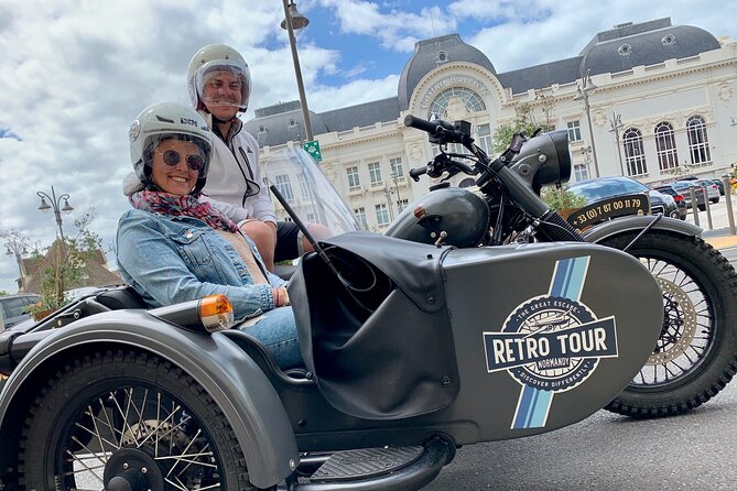 Private tour: visit Deauville in a sidecar - Saint-Laurent Church and the high view over town