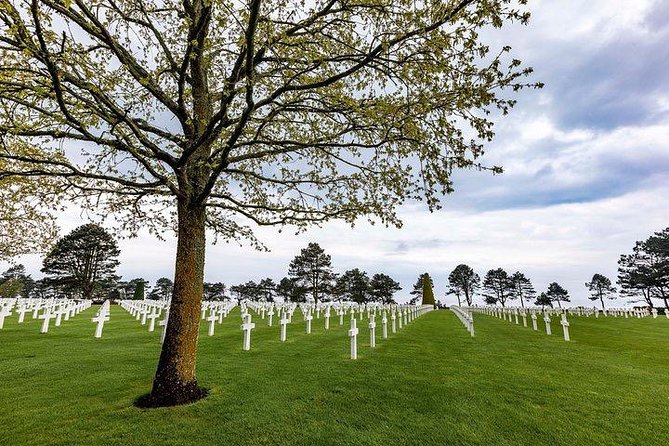Private vintage sidecar tour of the D-Day Landing Beaches - Omaha Beach brings the human cost close