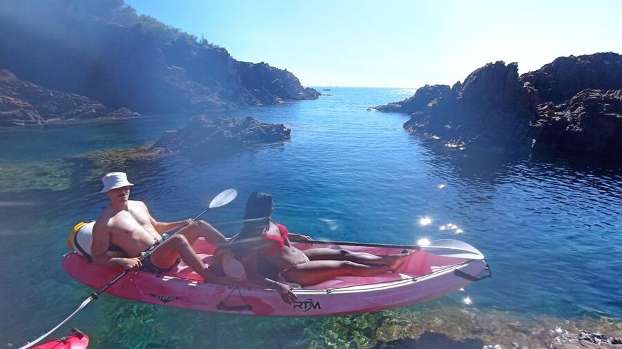 Rando Kayak Agay Guided Visit - Key points at a glance