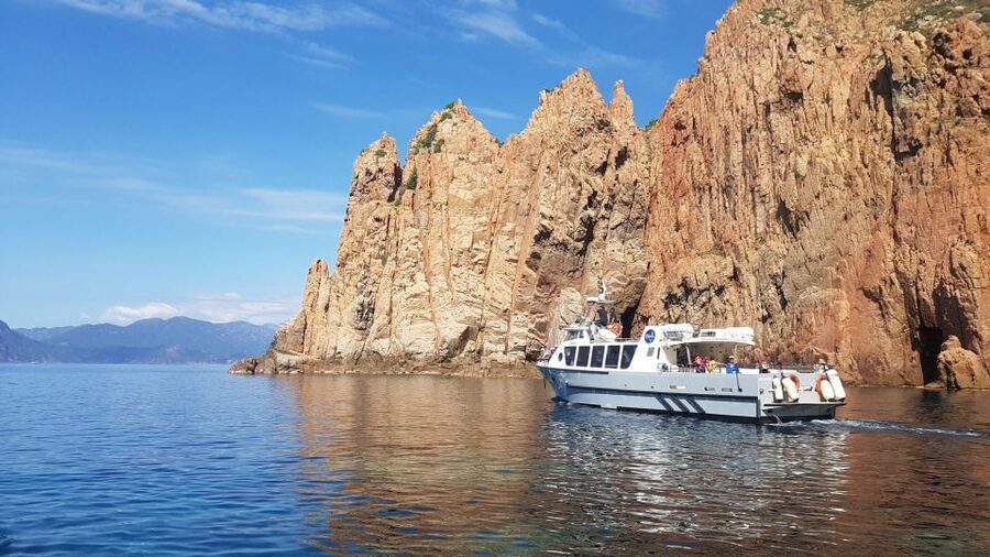 Sagone/Cargèse: Croisière Scandola, Piana, Girolata Baignade - Girolata, the village without a road connection