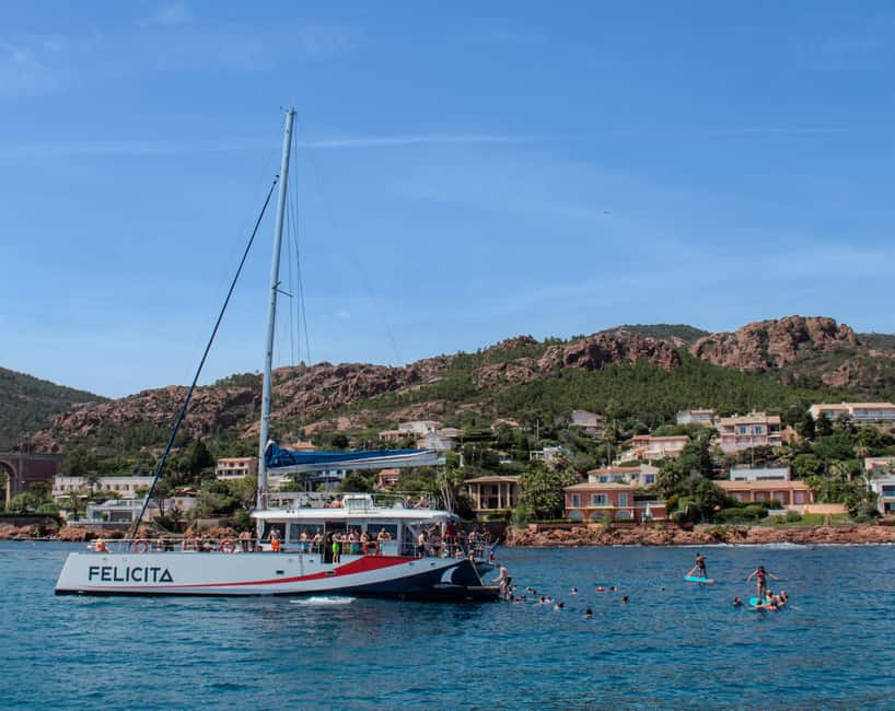 Saint-Raphaël: Golden Island Afternoon Cruise with Drinks - Leaving Saint-Raphaël at 2:00 PM