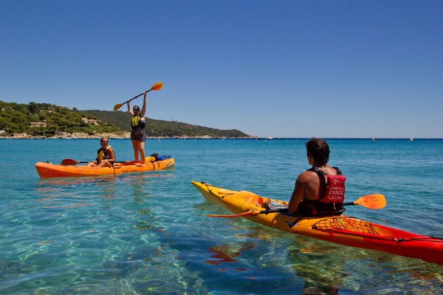 Saint-Tropez: Kayak Experience in Ramatuelle Reserve - Following the coast toward Cap Camarat