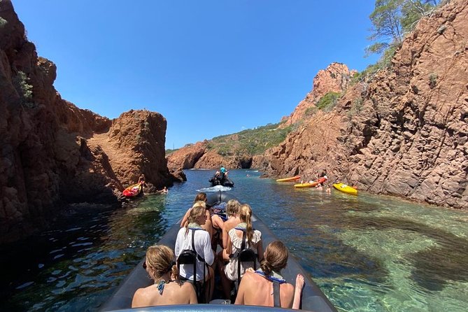 Sea excursion - Estérel Massif by boat - Maison Bulle, Palais Bulle, and Port la Galère