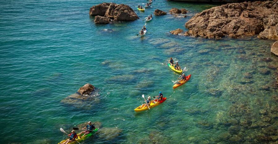 Sea kayak tour: Sète, the French pearl of the Mediterranean - Finding the KayakMed base at Môle Saint-Louis