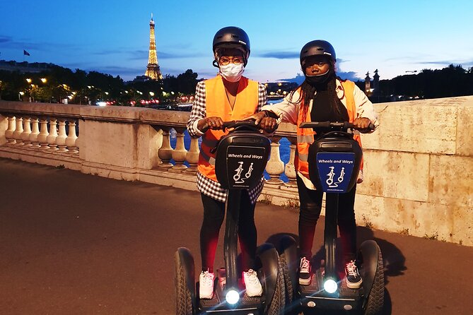 Segway by night ! Illuminated Paris - Paris Weather Can Change the Whole Experience