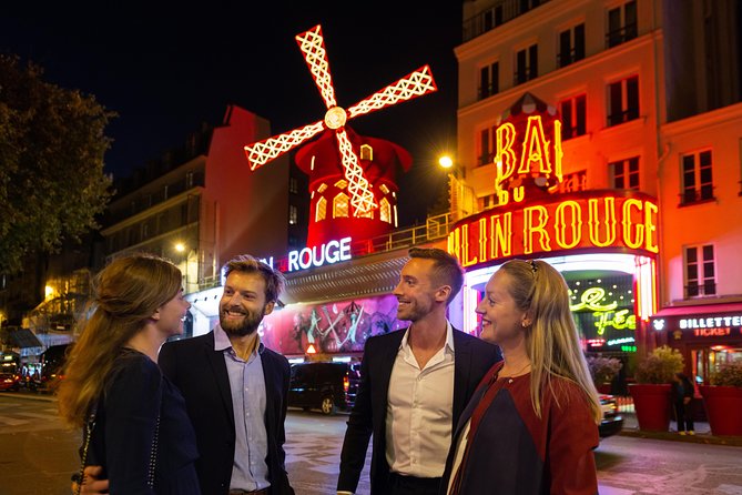 Seine Dinner Cruise, Eiffel Tower Access and Moulin Rouge Show - Dinner on the Seine, with famous Paris views outside