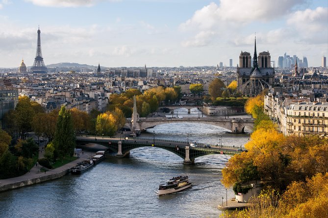 Seine River Guided Cruise Champagne Option by Vedettes de Paris - Champagne, seating, and the practical details