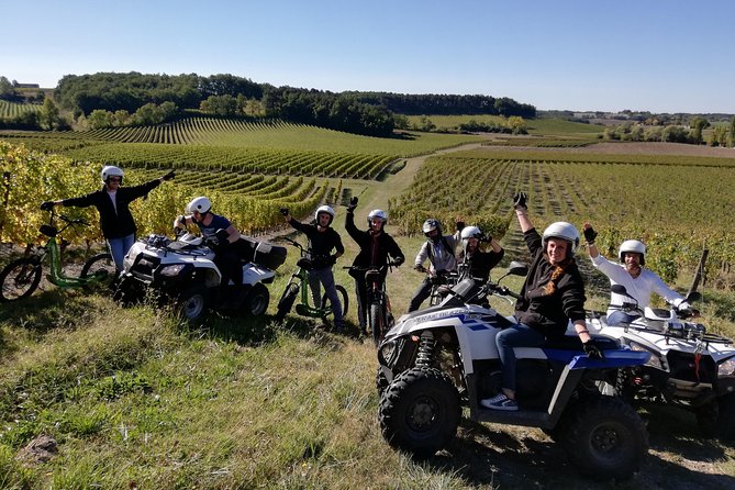 The greedy Rando quad of Nico - Chateau de Monbazillac and the five-minute view