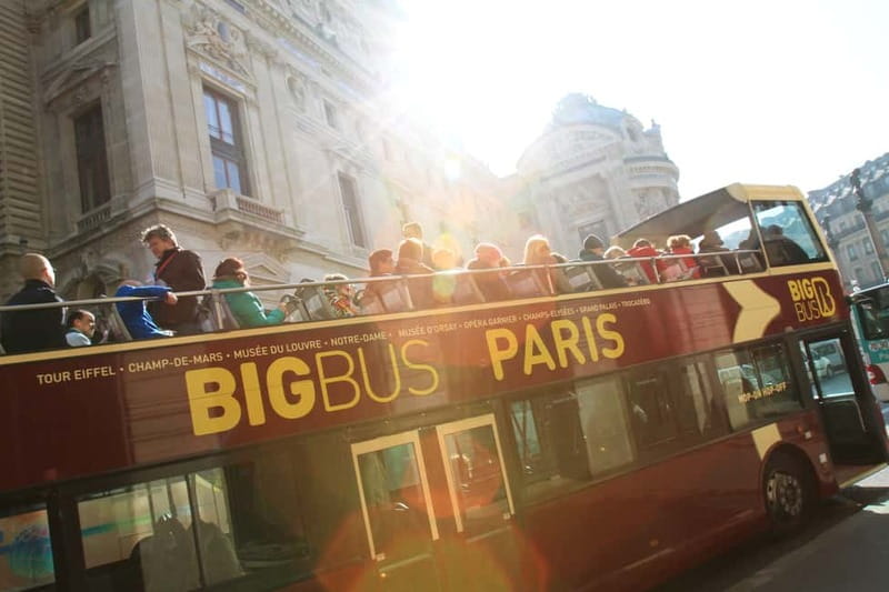 The Paris Pass®: 40+ Attractions Including Eiffel Tower - A first look at Paris from the Big Bus