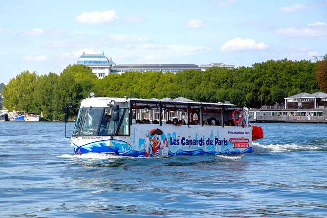 Tours of Paris and the Hauts-de-Seine in an Amphibious Bus - Grand avenues, Napoleon, and the Eiffel Tower view