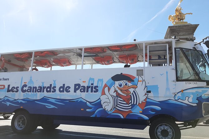 Tours of Paris and the Hauts-de-Seine in an Amphibious Bus - Seine Musicale, Seguin Island, and Saint-Cloud