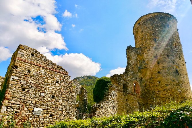 Train Exp. through the Alps (Royal Baroque Route from Nice) - Saorge, a hillside village with a peaceful monastery