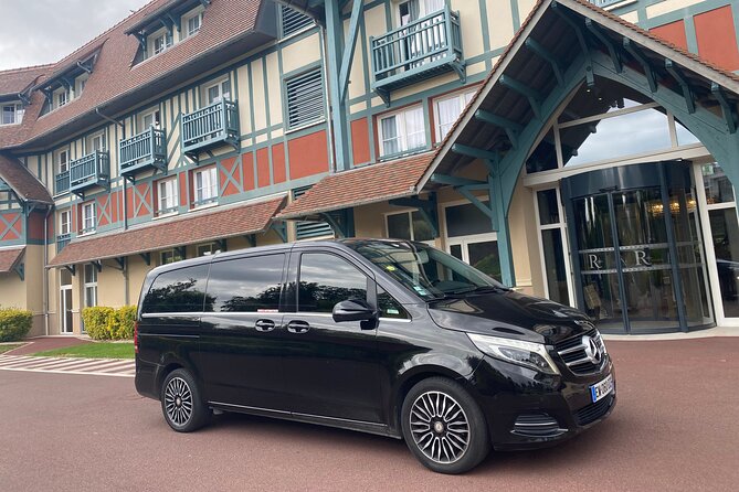 Transfer between Paris and airports CDG/ORLY/LBG (Van 8pax) - Key things to know before booking