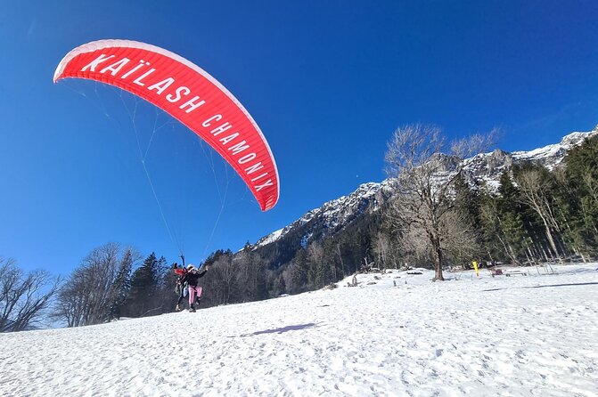 Two-seater paragliding flight in Chamonix - Who will enjoy this most