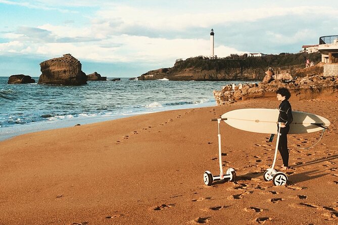 Unusual Guided Tour in a Segway in Biarritz - Pointe Saint-Martin and the Biarritz lighthouse