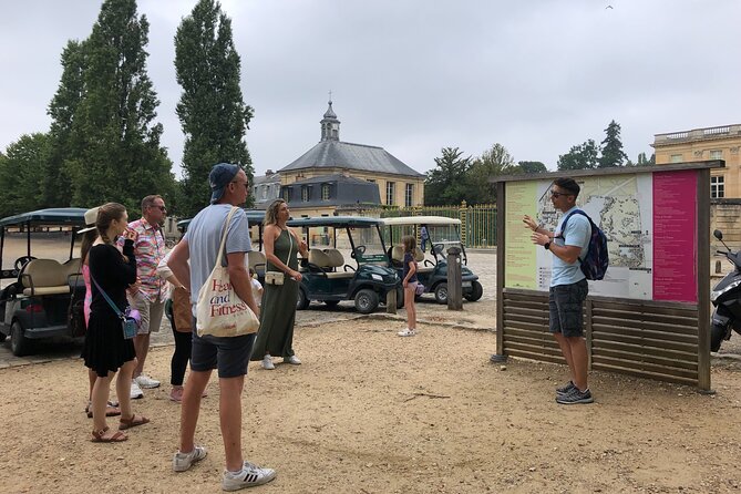 Versailles Golfcart & Bike Guided Tour: Gardens Hamlet Fountains - Cycling beside the Grand Canal
