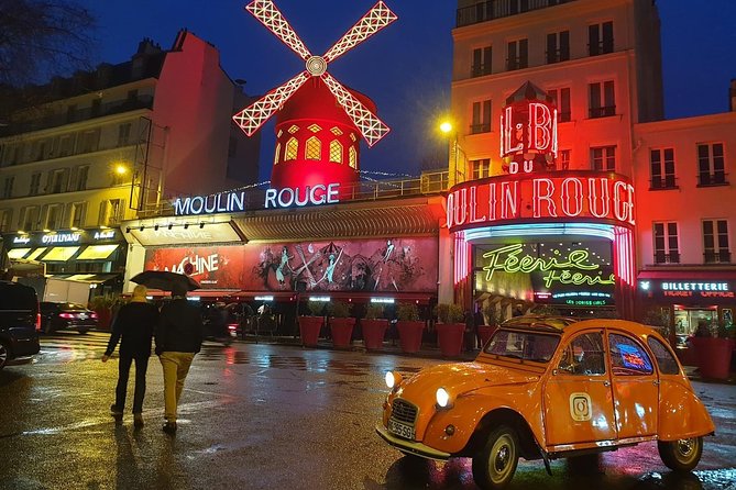 Vintage 2CV Adventure: 2-Hour Paris Highlights Tour - Evening rides and the view after dark
