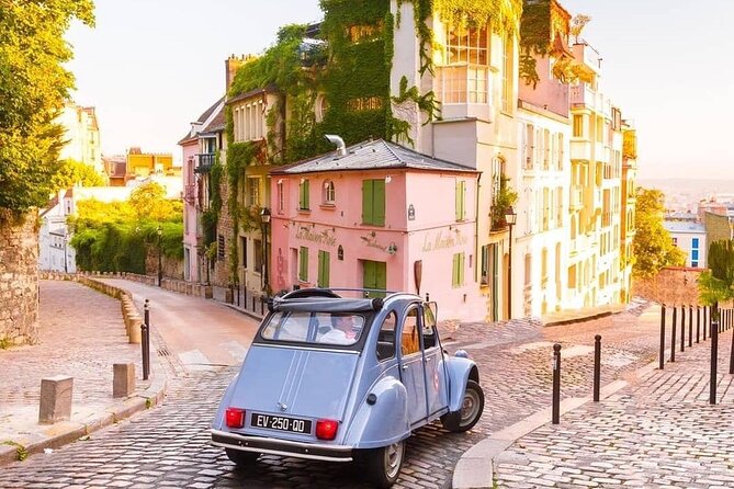 Vintage 2CV Adventure: 2 -Hour Paris Secrets Tour - Le Marais: cobbles, history, and small streets