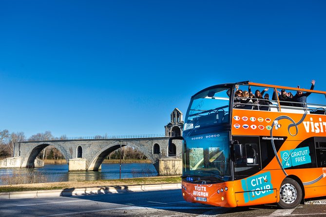 Visit Avignon and Villeneuve lez Avignon aboard a Double-Decker Bus - A city orientation with a wider reach